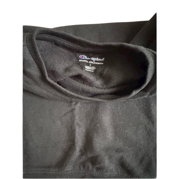 CHAMPION. Sweatshirt Youth Boys Large Black Camouflage Camo Logo - Picture 4 of 5